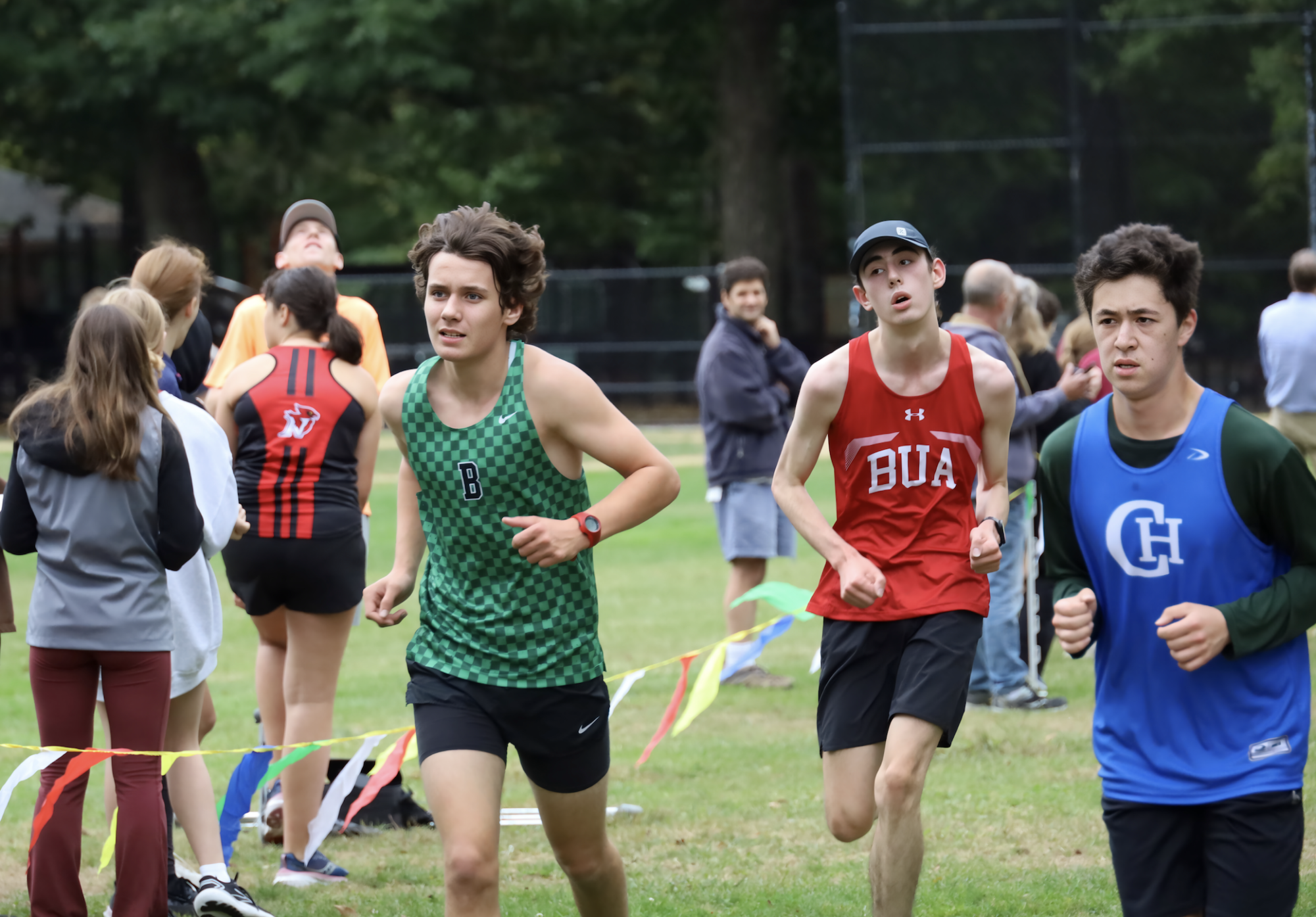 Photos: V. Cross Country Boys Win Third Consecutive Race